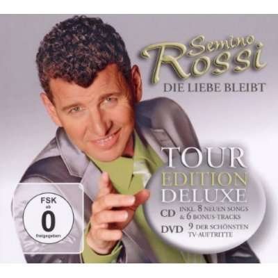 Cover for Semino Rossi · Die Liebe Bleibt (Tour Edition Deluxe) (Cd+Dvd) (DVD/CD) [Deluxe edition] (2010)