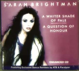 Cover for Sarah Brightman · Whiter Shade of Pale (SCD) [Limited edition] (2001)