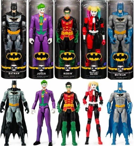 Dc Comics: Batman - Personaggi Mondo Scala 30 Cm (assortimento) - Dc Comics: Batman - Merchandise - Spin Master - 0778988009406 - 