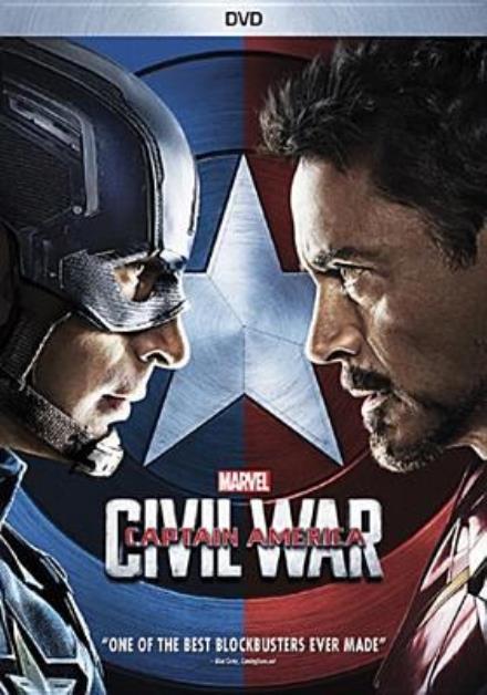 Cover for Captain America: Civil War (DVD) (2016)