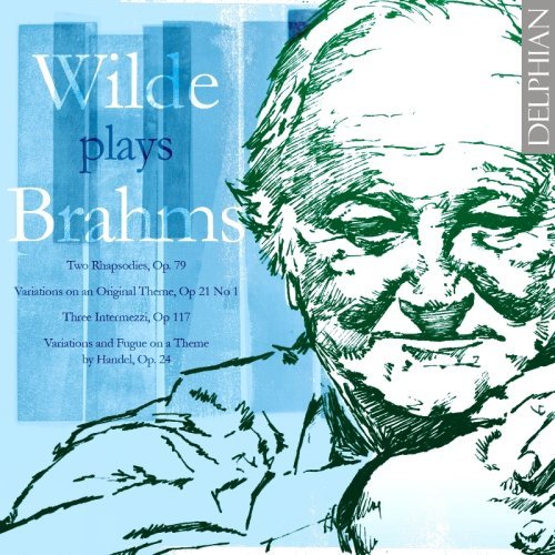 Cover for David Wilde · Wilde Plays Brahms (CD) (2009)