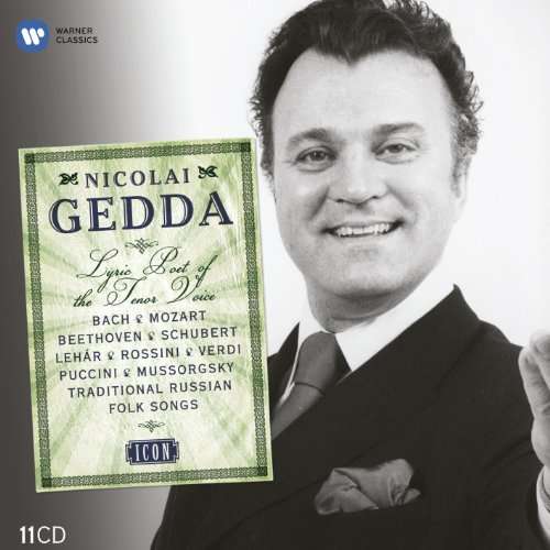 Nicolai Gedda: Lyric Poet Of The Tenor Voice - Nicolai Gedda - Muzyka - WARNER CLASSICS/PARLOPHONE - 0825646386406 - 22 lutego 2010