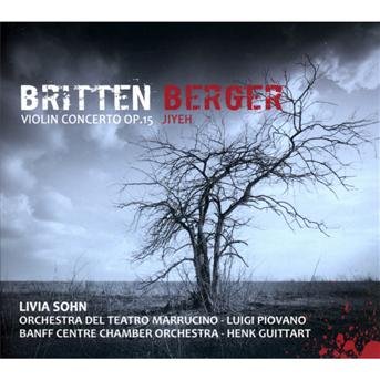Cover for Britten / Berger / Piovano / Guittart · Violin Concerto (CD) (2013)