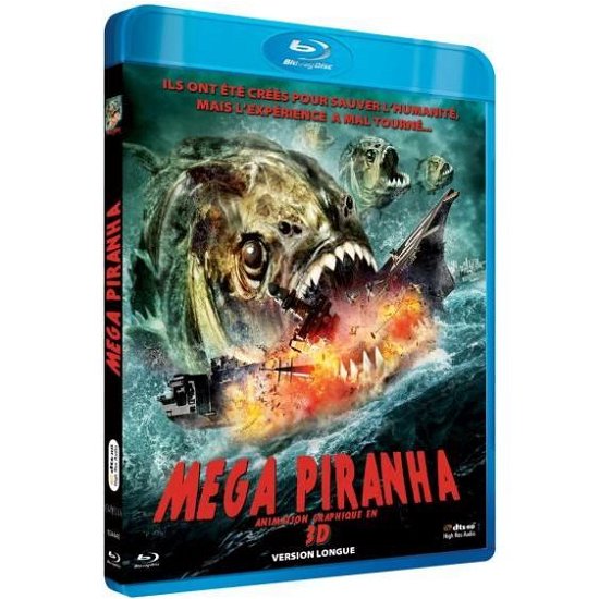 Cover for Mega Piranha (Blu-ray) (2017)