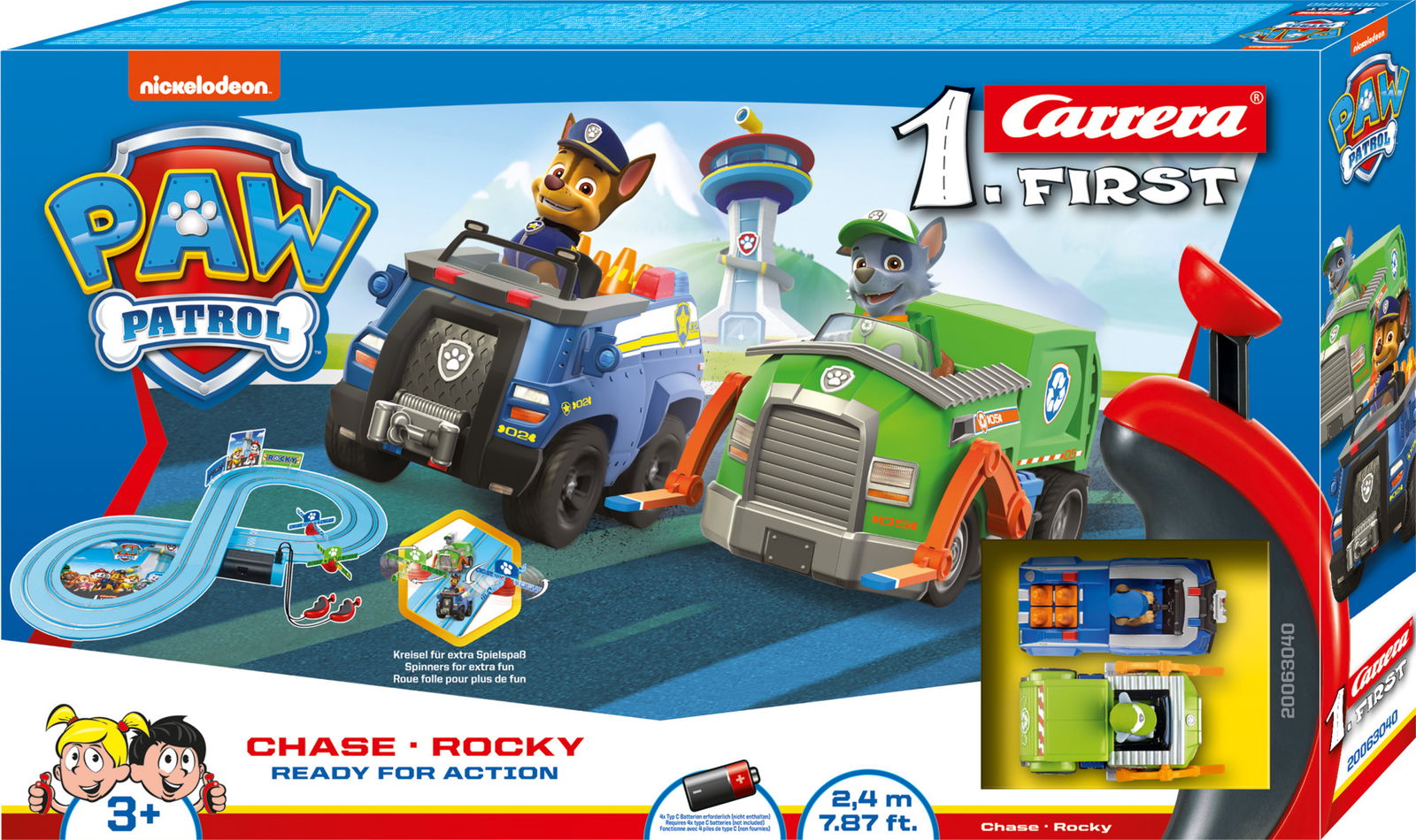 paw patrol carrera first