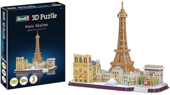 3D Puzzle - Paris Skyline ( 00141 ) - Revell - Books - Revell - 4009803895406 - 