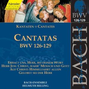 BACH: Kantaten BWV 126-129 - Bach-collegium / Rilling - Muziek - hänssler CLASSIC - 4010276015406 - 13 januari 2000