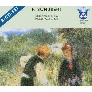 Cover for Franz Schubert · Messe No.2-3,5-6 (CD) (2015)