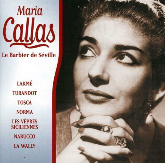 Cover for Maria Callas · Le Barbier De Seville (CD) (2009)