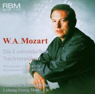 Die Lodronischen Nachtmusiken - Mozart / Mais - Musik - RBM - 4015245630406 - 2012