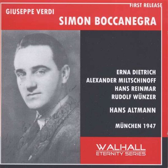 Cover for Reinmar · Simon Boccanegra (CD) (2008)