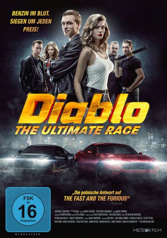 Cover for Markowicz,daniel / Otlowski,michal · Diablo-the Ultimate Race (DVD) (2020)