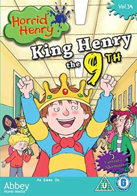 Cover for Horrid Henry King Henry the 9th · Horrid Henry  King Henry the 9th (DVD) (2019)