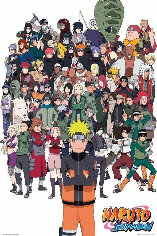 Cover for Naruto Shippuden · Naruto Shippuden - Group (Poster) (Toys)