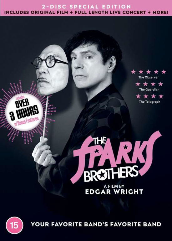 Cover for Sparks Brothers the DVD · The Sparks Brothers (DVD) (2021)