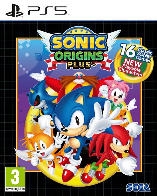 Cover for Ps5 · Sonic Origins Plus PS5 (PC) (2023)