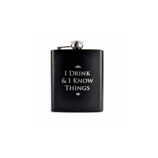 Game Of Thrones: I Drink And Know (Fiaschetta) - Game of Thrones - Merchandise - HALF MOON BAY - 5055453452406 - 25. März 2019