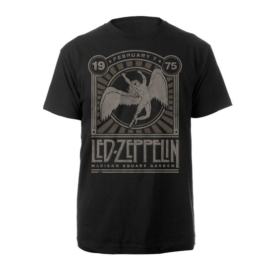 Cover for Led Zeppelin · Madison Square Garden 1975 (T-shirt) [size XL] [Black edition] (2018)