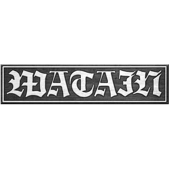 Watain Pin Badge: Logo (Enamel In-Fill) - Watain - Produtos -  - 5056365705406 - 