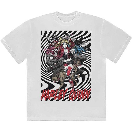 DC Comics Unisex T-Shirt: Harley Quinn Spiral - DC Comics - Merchandise -  - 5056737243406 - 