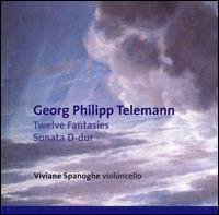 Cover for G.P. Telemann · Twelve Fantasias / Sonata I (CD) (2014)