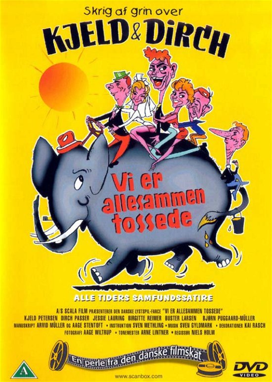 Cover for Vi Er Allesammen Tossede · Vi er Allesammen Tossede (DVD) (2018)