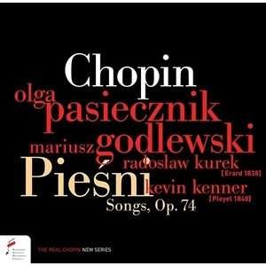 Cover for Olga Pasiecznik / Mariusz Godlewski / Kevin Kenner / R Kurek · Fryderyk Chopin: Piesni Songs. Op.74 (CD) (2019)