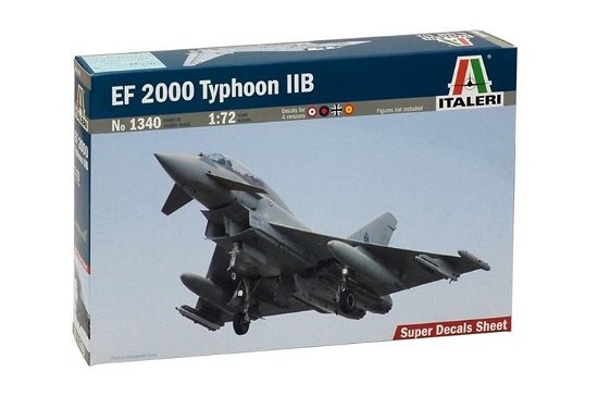 Cover for Italeri · Italeri - Ef 2000 Typhoon With Seater 1:72 (Legetøj)