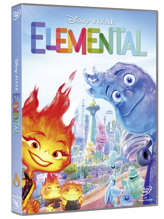 Cover for Elemental (DVD) (2023)