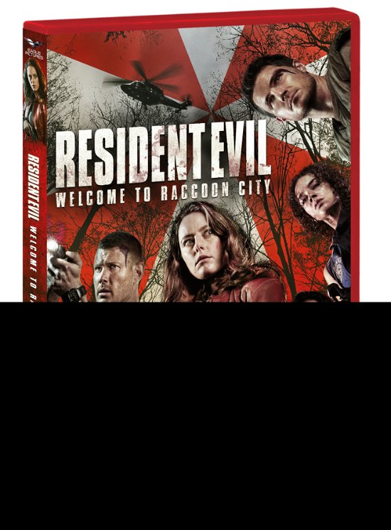 Cover for Robbie Amell,tom Hopper,kaya Scodelario · Resident Evil: Welcome to Raccoon City (DVD) (2022)