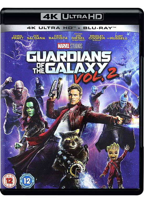 Cover for Guardians of the Galaxy Vol. 2 (4K UHD + Blu-ray) (2017)