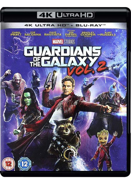 Cover for Guardians of the Galaxy Vol. 2 (4K Ultra HD/BD) (2017)