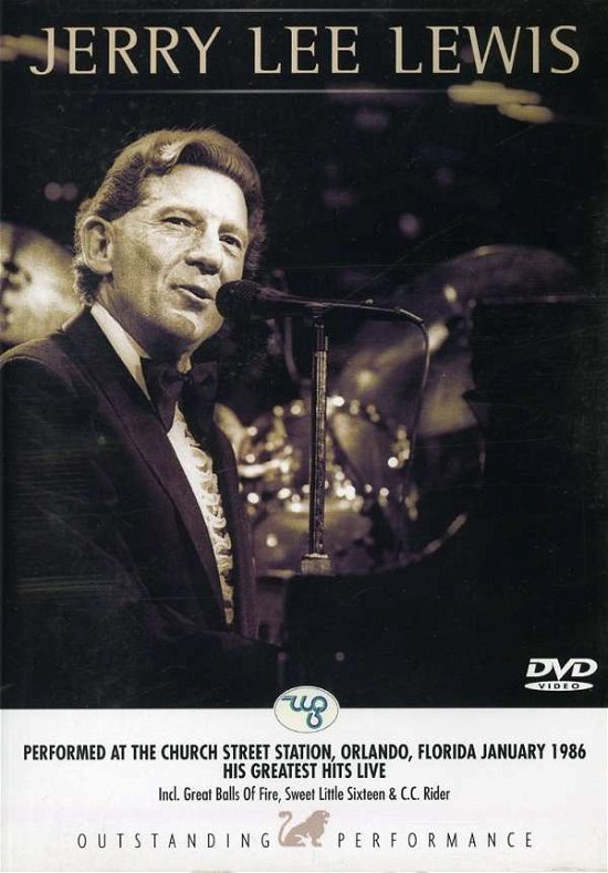 Cover for Jerry Lee Lewis · Jerry Lee Lewis - Performed at the Church Street Station (DVD) (2006)