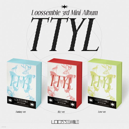 Cover for LOOSSEMBLE · TTYL (CD/Merch) [Random edition] (2024)