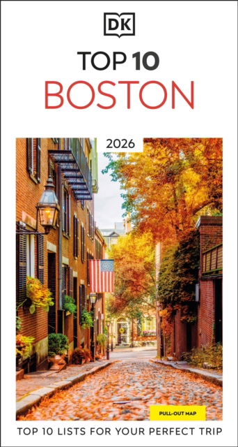 Cover for DK Travel · DK Top 10 Boston - Pocket Travel Guide (Paperback Book) (2025)