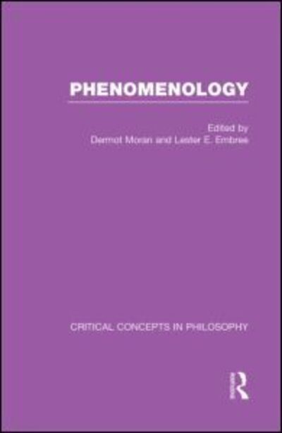 Cover for Dermot Moran · Phenomenology:Crit Con In Phil (Hardcover Book) (2004)