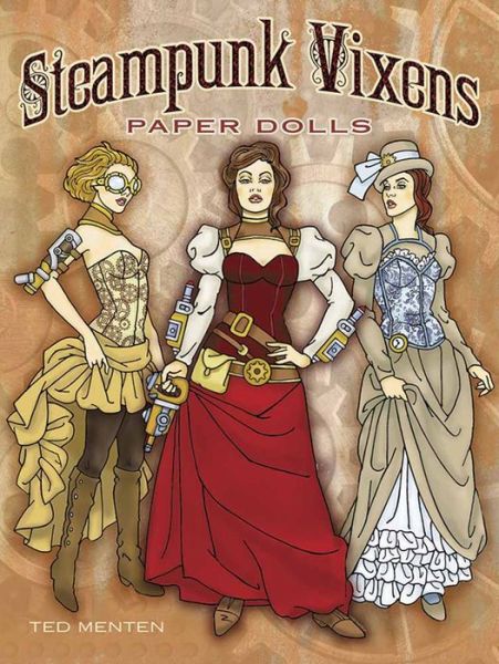 Cover for Ted Menten · Steampunk Vixens Paper Dolls (Paperback Book) (2014)