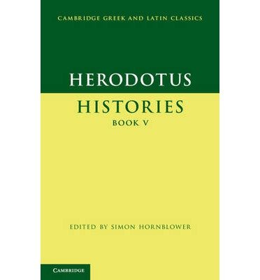Cover for Herodotus · Herodotus: Histories Book V - Cambridge Greek and Latin Classics (Paperback Bog) (2013)