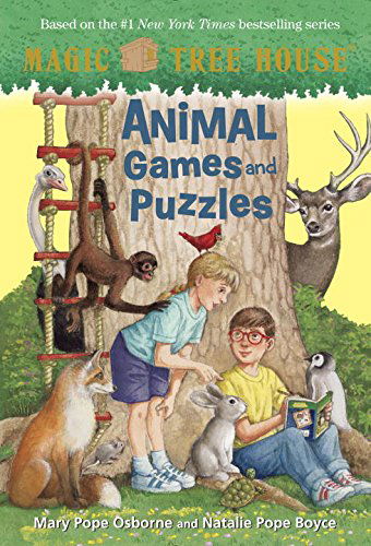Cover for Mary Pope Osborne · Animal Games and Puzzles - Magic Tree House (R) (Taschenbuch) (2015)