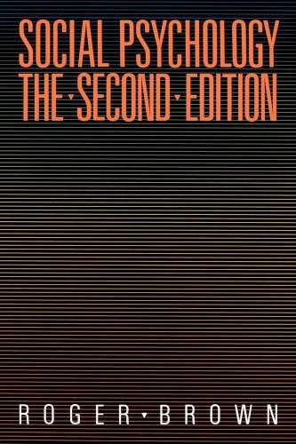 Cover for Roger Brown · Social Psychology, 2nd Ed (Paperback Book) (1985)