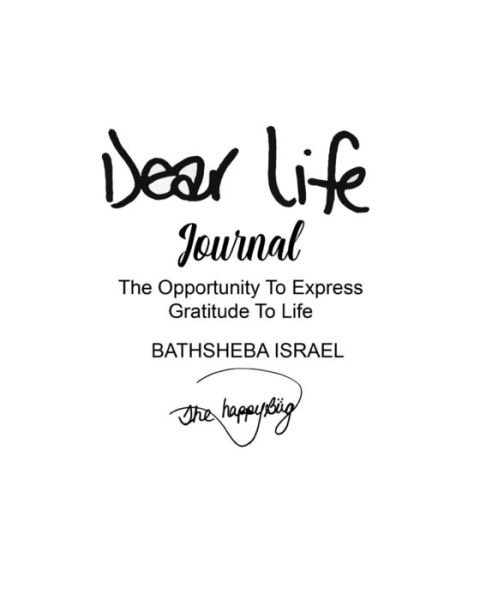 Cover for Bathsheba Israel · Dear Life (Pocketbok) (2019)