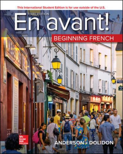 Cover for Bruce Anderson · En avant! Beginning French (Paperback Book) [Student, 3 edition] (2019)