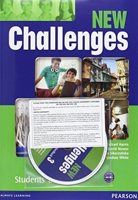Cover for Michael Harris · New Challenges 3 Students' Book &amp; Active Book Pack (N/A) (2012)
