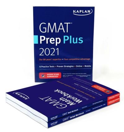 Cover for Kaplan Test Prep · GMAT Complete 2021 : 3-Book Set (Book) (2020)