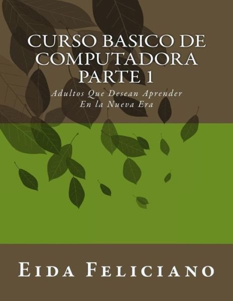 Cover for Eida Feliciano · Curso Basico De Computadora: Para Adultos Con Deseos De Aprender (Paperback Bog) (2015)