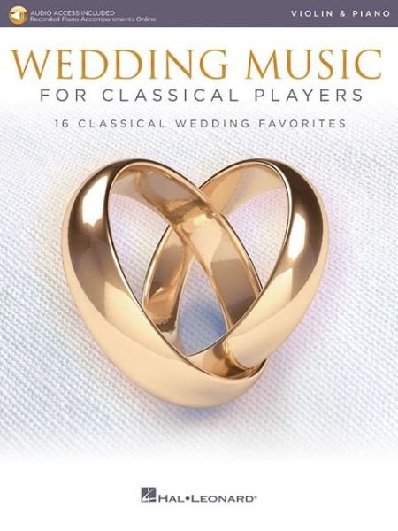 Cover for Wedding Music, violin / piano (Book) (2019)