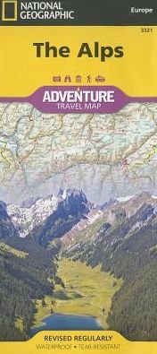 Cover for National Geographic · Alps: Travel Maps International Adventure Map (Kartor) (2022)