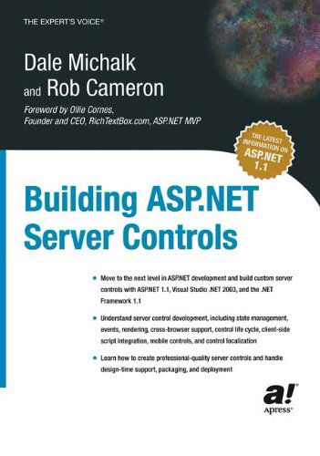 Cover for Dale Michalk · Building Asp.net Server Controls (Paperback Book) (2003)