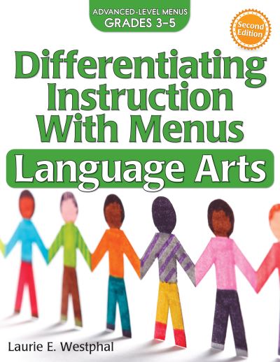 Cover for Laurie E. Westphal · Differentiating Instruction With Menus: Language Arts (Grades 3-5) (Paperback Book) [2 New edition] (2016)