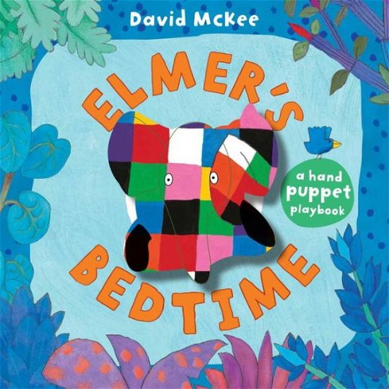 Cover for David McKee · Elmer's Bedtime: A Puppet Book (Kartongbok) (2021)